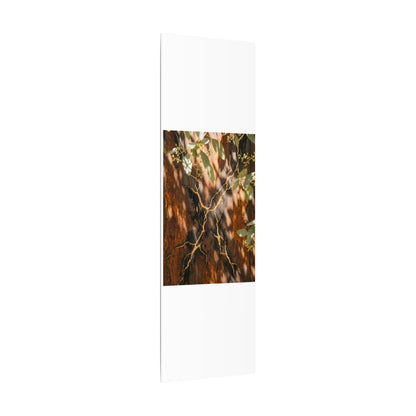 Kanso Rust Patina Canvas Art - Kintsugi Gold Vein