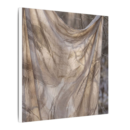 Ma Silk Drape Canvas Art - Japandi Japanese Pattern