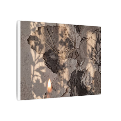 Shadow Play Summer Canvas Art | Japandi Elegant Design