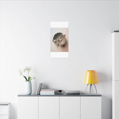Dawn Ceramic Bowl Canvas Art - Japandi Fukinsei