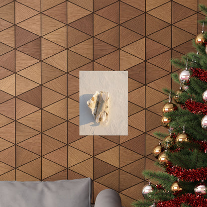 Paper Fold Texture Wall Art Print | Cozy Japandi Art