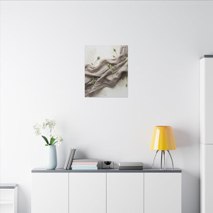 Overcast Silk Drape Canvas Art - Japandi Ma