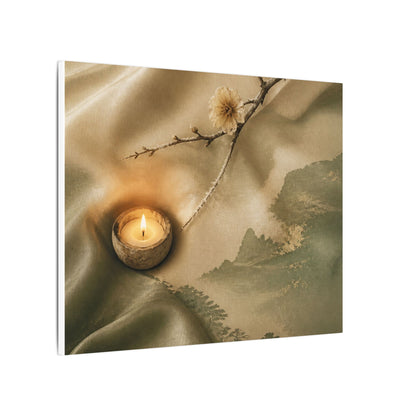 Silk Drape Japanese Pattern Canvas Art | Warm Japandi Art
