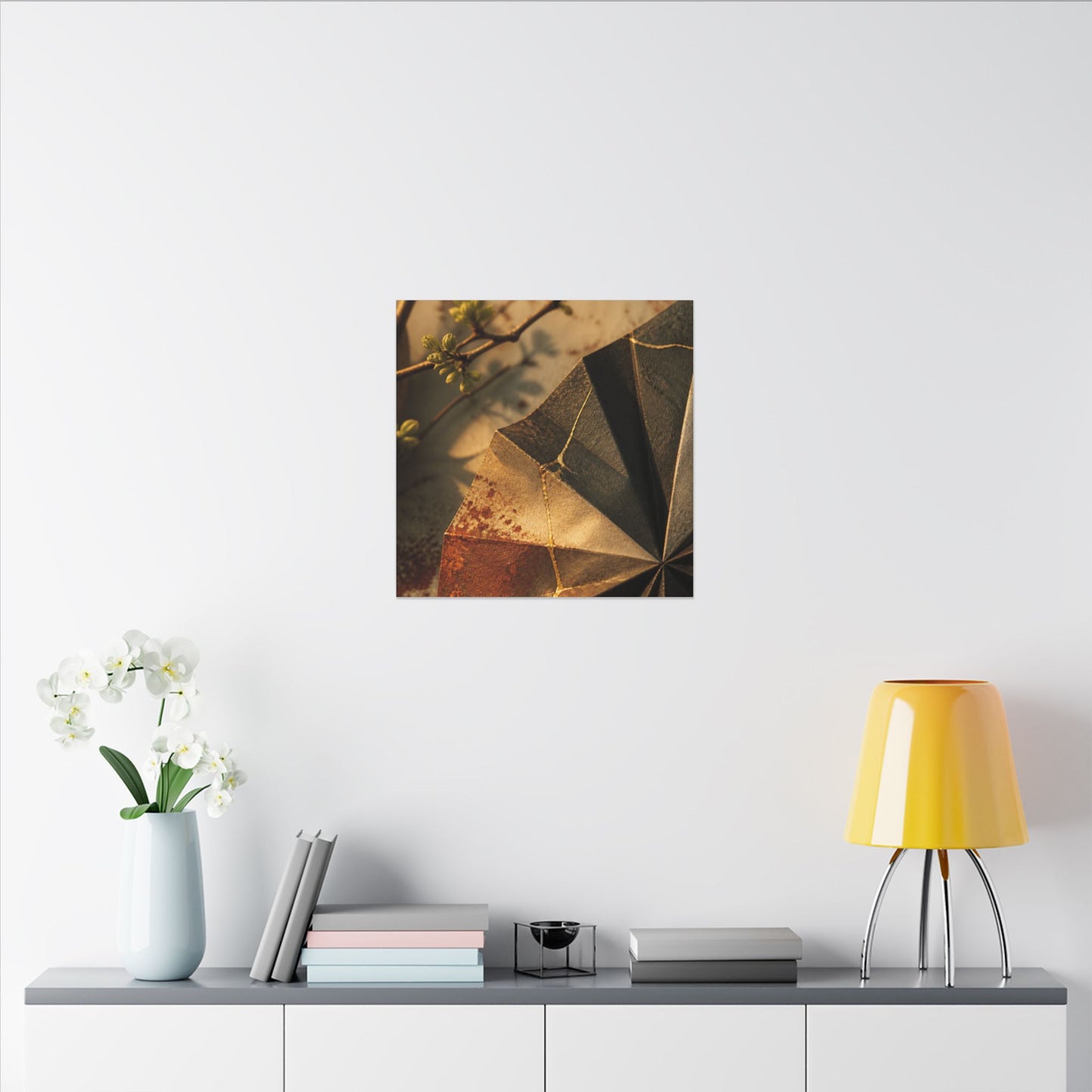 Ma Paper Fold Canvas Art - Kintsugi Broken Beauty