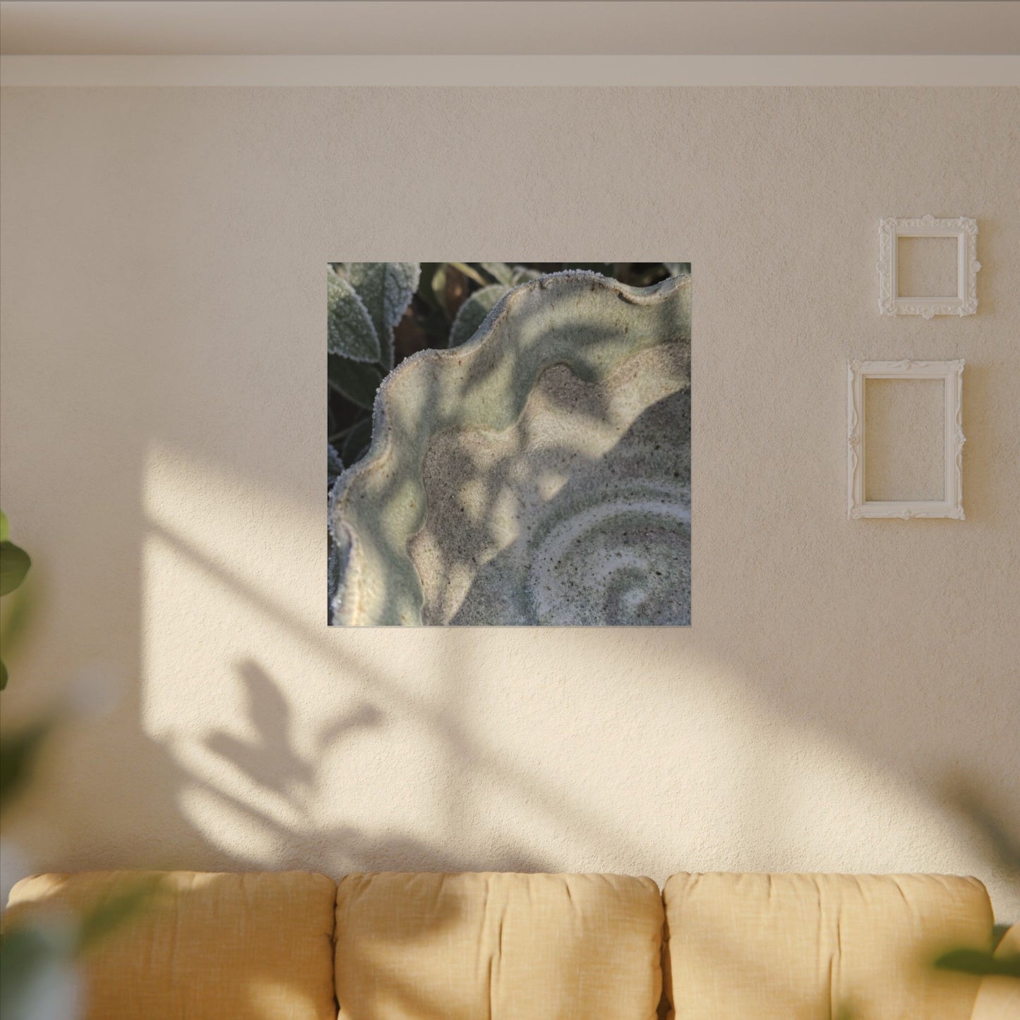 Dappled Ceramic Bowl Canvas Art - Japandi Seijaku