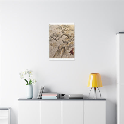 Pine Tree Canvas Art | Winter Japandi Japanese Pattern Art