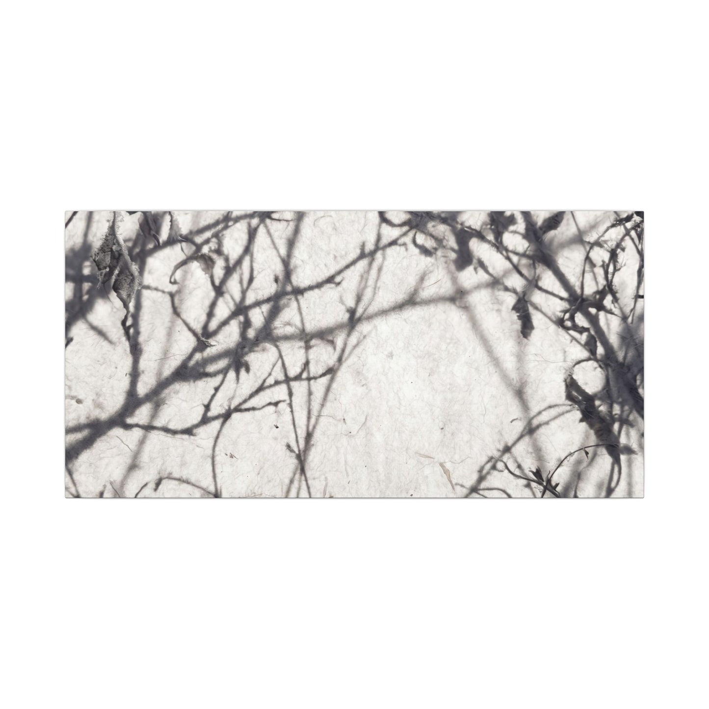 Winter Shadow Play Japanese Pattern Canvas Art | Elegant Decor