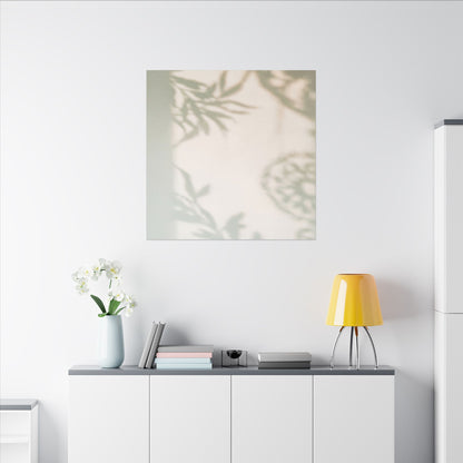 Dawn Shadow Play Canvas Art - Japandi Ma