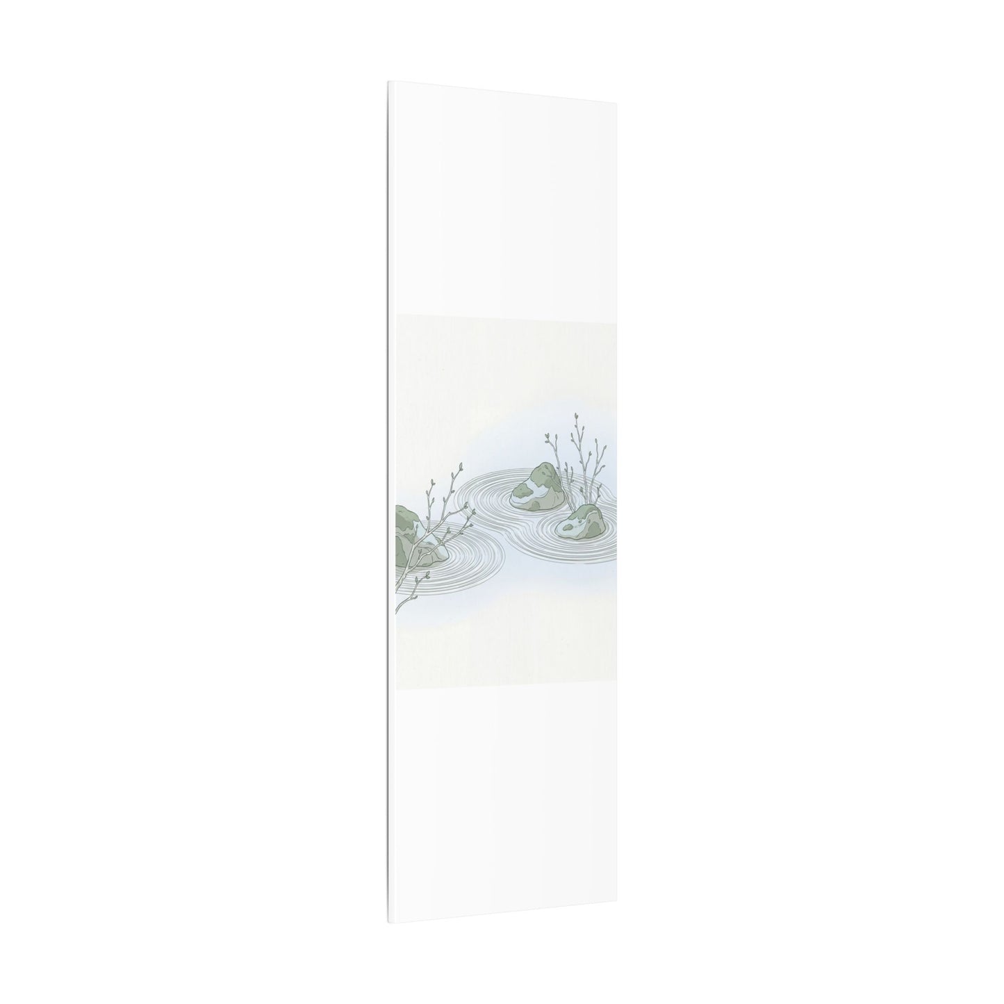 Moonlight Rock Garden Canvas Art - Japandi Ma