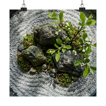 Ceramic Bowl Spring Wall Art Print | Zen Tranquil Design
