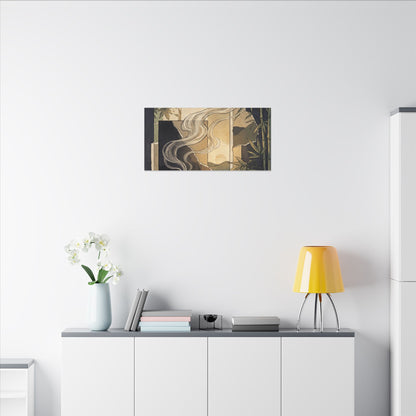 Tranquil Incense Smoke Canvas Art - Ukiyo E Inspired Zen