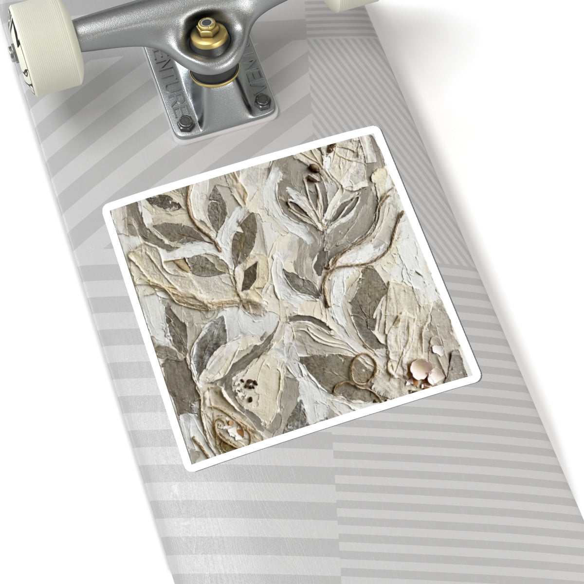 Japandi Textured Sticker Art Print