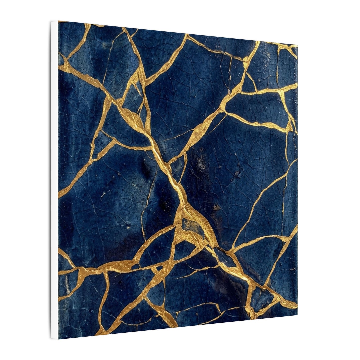 Kintsugi Crackle Canvas Art