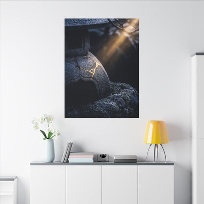 Ma Moonlit Garden Canvas Art - Kintsugi Broken Beauty