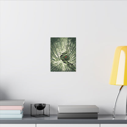 Peaceful Bamboo Grove Canvas Art - Ukiyo E Inspired Zen
