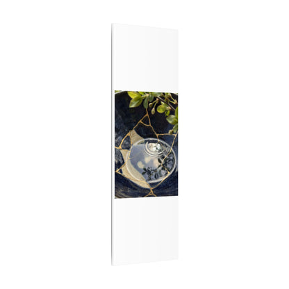 Water Ripple Spring Canvas Art | Kintsugi Beautiful Design