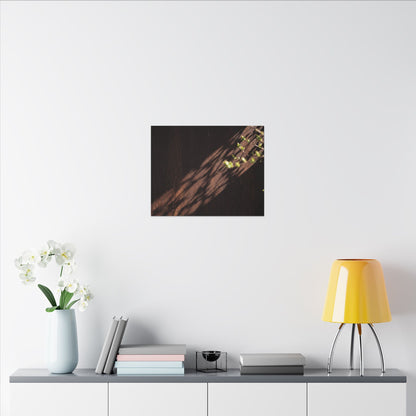 Rust Patina Moody Minimal Canvas Art | Sophisticated Dark Japandi Art