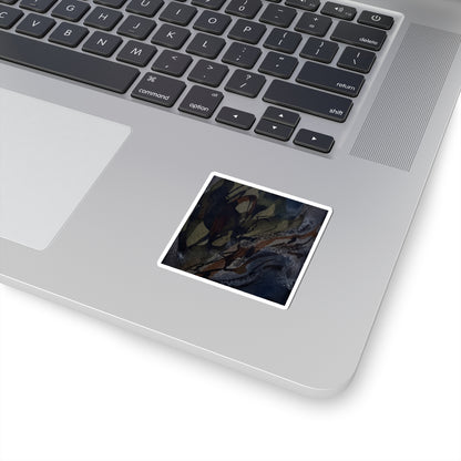 Overcast Shadow Play Sticker - Dark Japandi Fukinsei