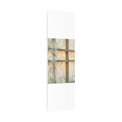 Winter Shoji Screen Watercolor Canvas Art | Elegant Decor