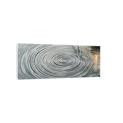 Water Ripple Sumi E Canvas Art | Calm Zen Art