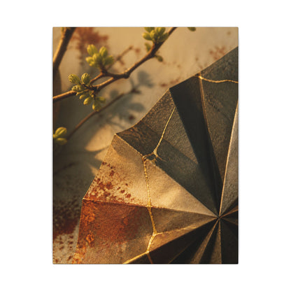 Ma Paper Fold Canvas Art - Kintsugi Broken Beauty