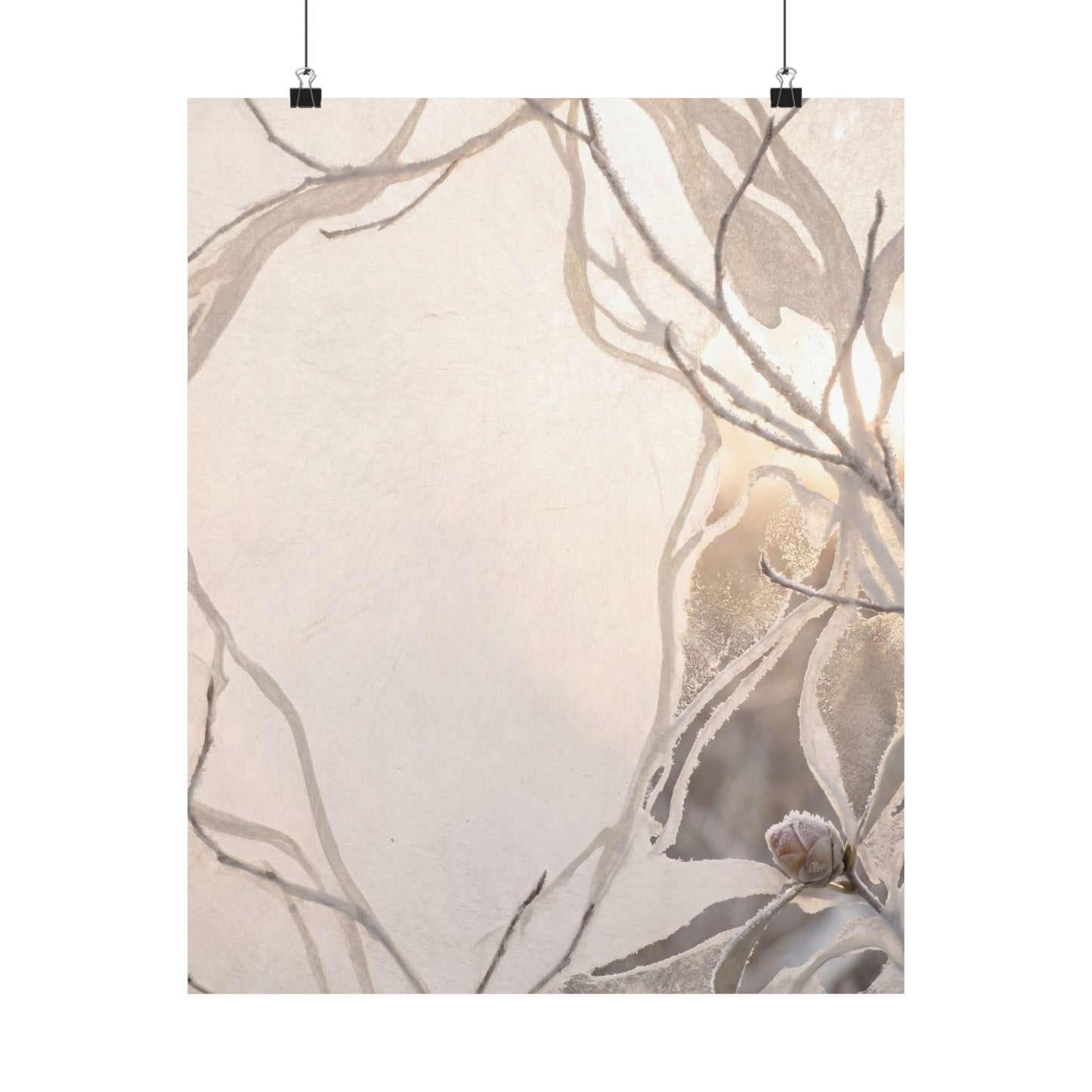 Golden Hour Shoji Screen Wall Art Print - Japandi Datsuzoku