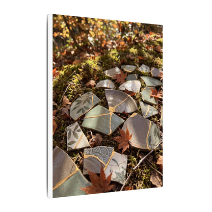Broken Pottery Japanese Pattern Canvas Art | Elegant Japandi Art