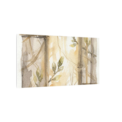 Shoji Screen Spring Canvas Art | Japandi Cozy Design