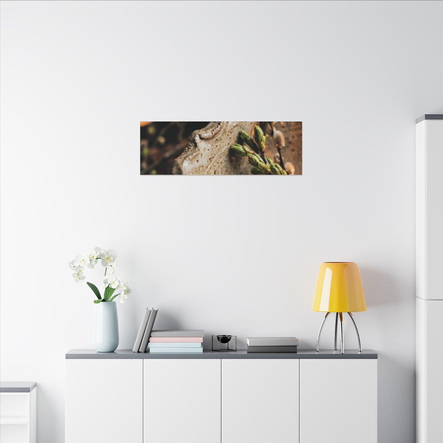 Overcast Ceramic Bowl Canvas Art - Japandi Ma