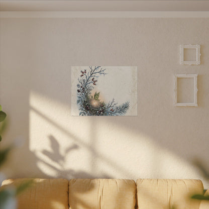 Winter Shoji Screen Forest Whimsy Canvas Art | Enchanting Decor