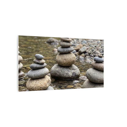 Bamboo Grove Winter Canvas Art | Zen Serene Design