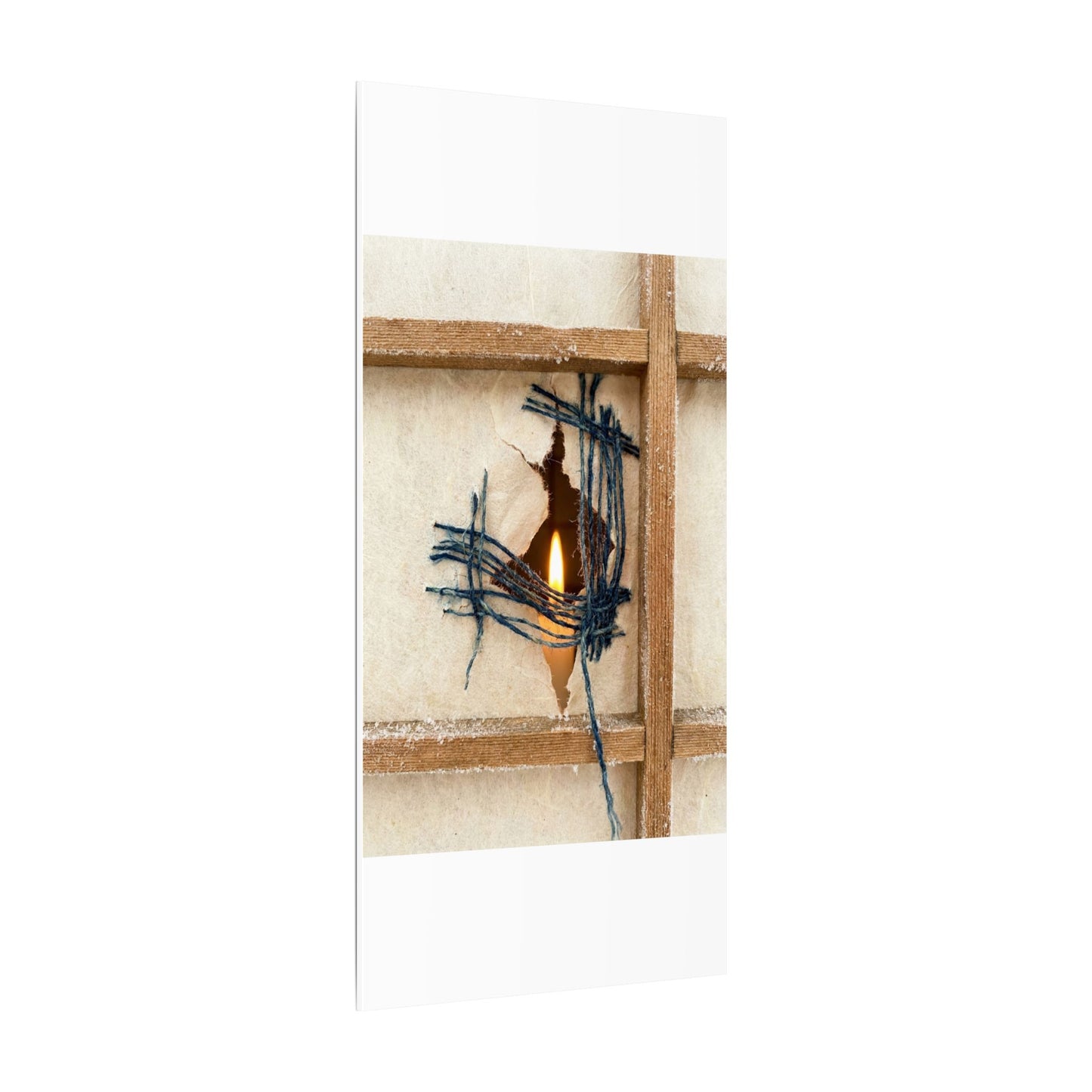 Winter Shoji Screen Broken Beauty Canvas Art | Resilient Decor