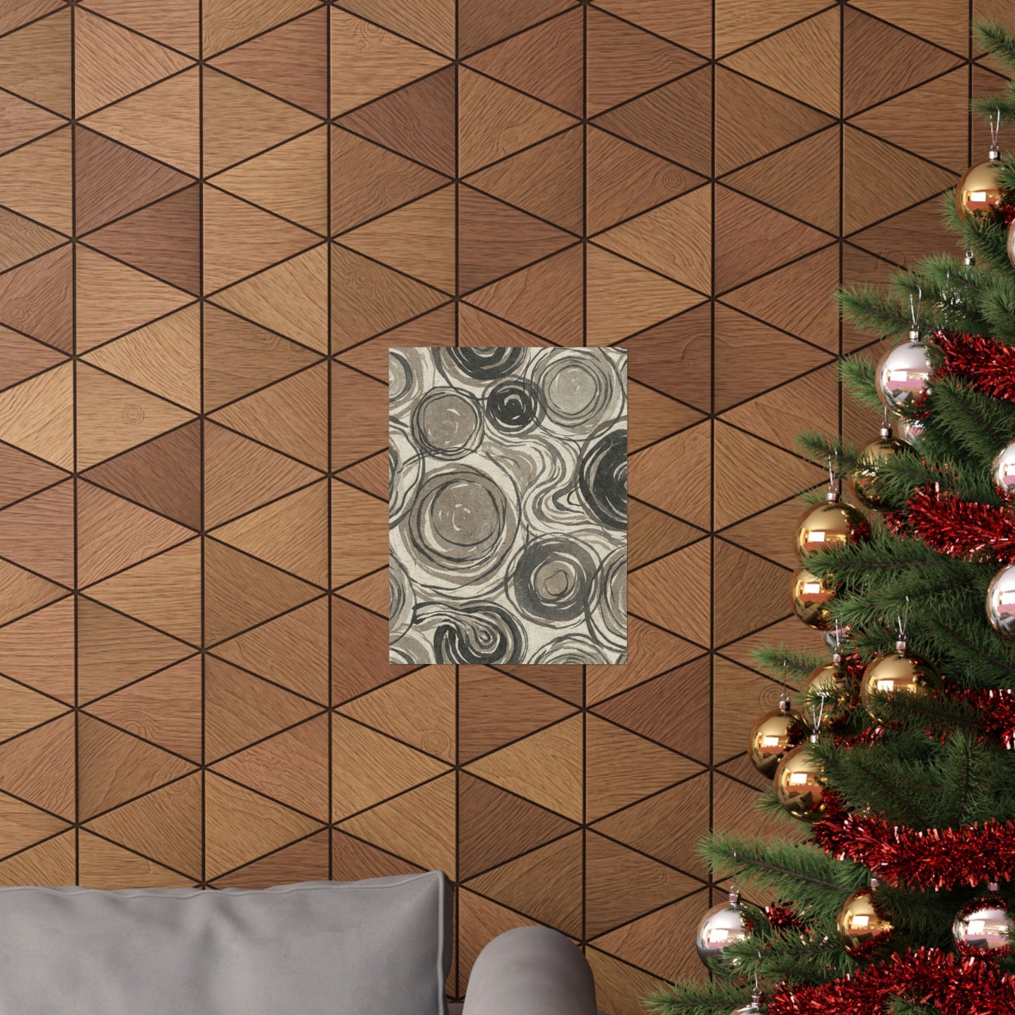 Wabi-sabi Pattern Japandi Japanese Pattern Wall Art Print