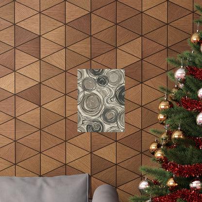 Wabi-sabi Pattern Japandi Japanese Pattern Wall Art Print