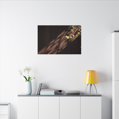Rust Patina Moody Minimal Canvas Art | Sophisticated Dark Japandi Art
