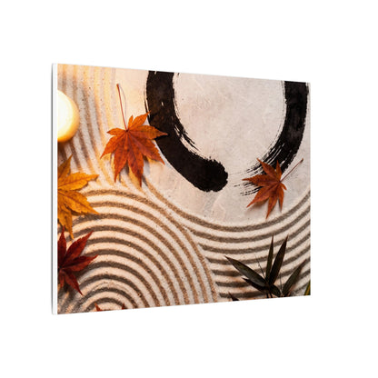 Tranquil Rock Garden Canvas Art - Enso Zen