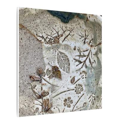 Ceramic Bowl Winter Canvas Art | Japandi Earthy Design