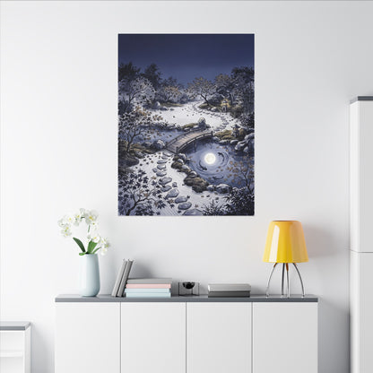 Torii Gate Enso Canvas Art | Contemplative Zen Art
