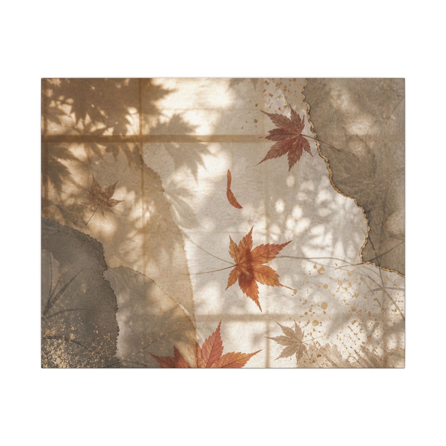 Datsuzoku Shoji Screen Canvas Art - Japandi Japanese Pattern