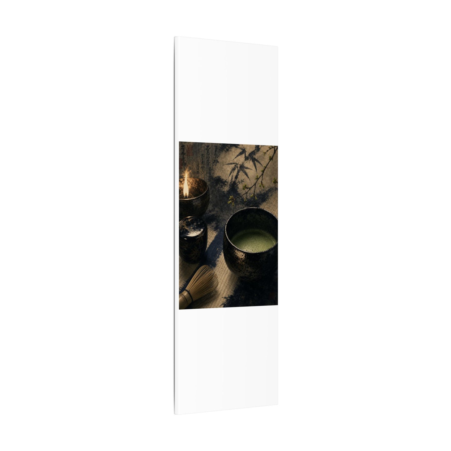 Ma Tea Ceremony Canvas Art - Zen Sumi E