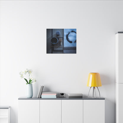 Tea Ceremony Enso Canvas Art | Calm Zen Art