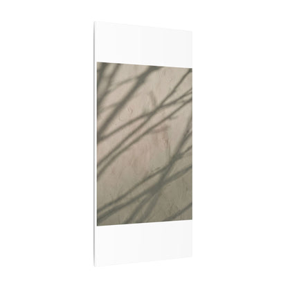 Shadow Play Japanese Pattern Canvas Art | Warm Japandi Art