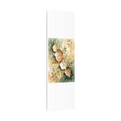 Japandi Broken Pottery in Golden Hour | Watercolor Canvas Art