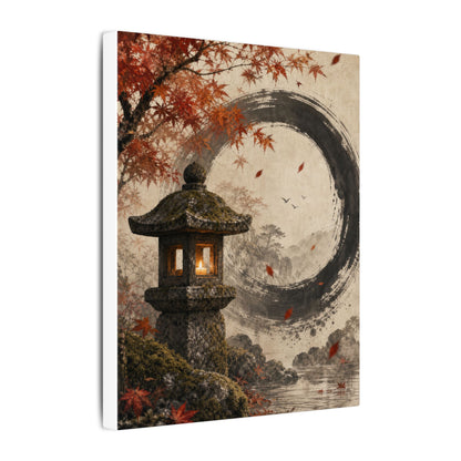 Ma Stone Lantern Canvas Art - Zen Enso
