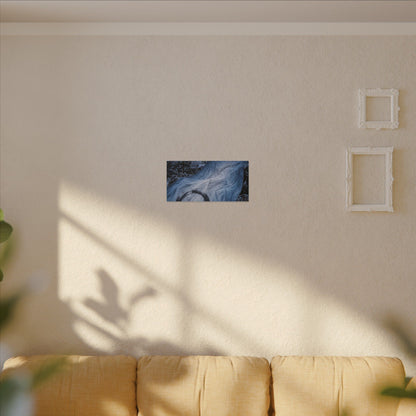 Moonlight Silk Drape Canvas Art - Zen Datsuzoku
