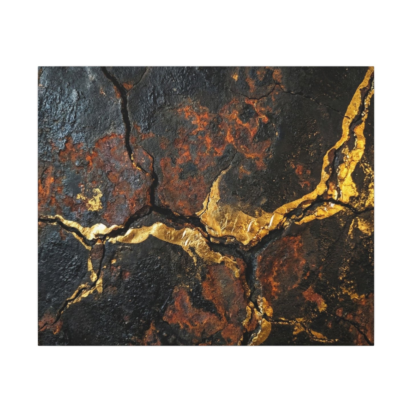 Kintsugi Broken Beauty Canvas Art