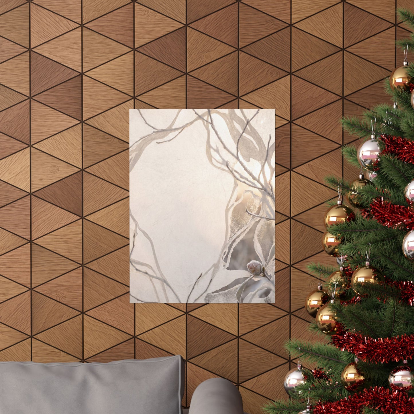 Golden Hour Shoji Screen Wall Art Print - Japandi Datsuzoku