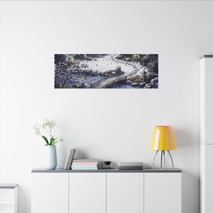 Torii Gate Enso Canvas Art | Contemplative Zen Art