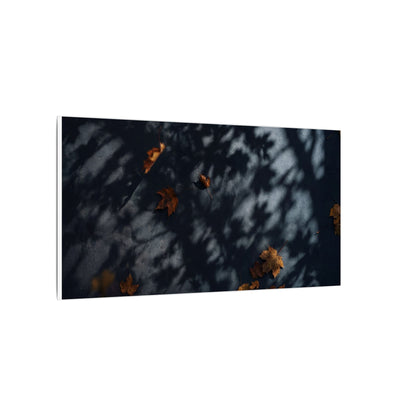 Autumn Shadow Play Shadow Zen Canvas Art | Atmospheric Decor