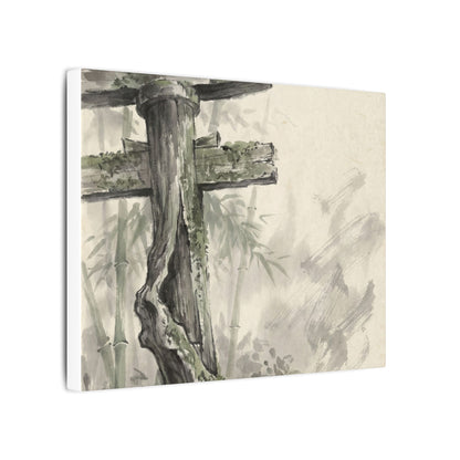 Torii Gate Summer Canvas Art | Zen Tranquil Design